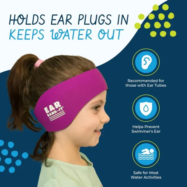 Ear Band-It plugs in, water uit