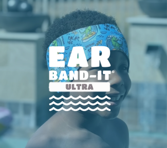 Ear Band-It ULTRA zwemmershoofdband met dikkere neopreenlaag en antislip binnenkant